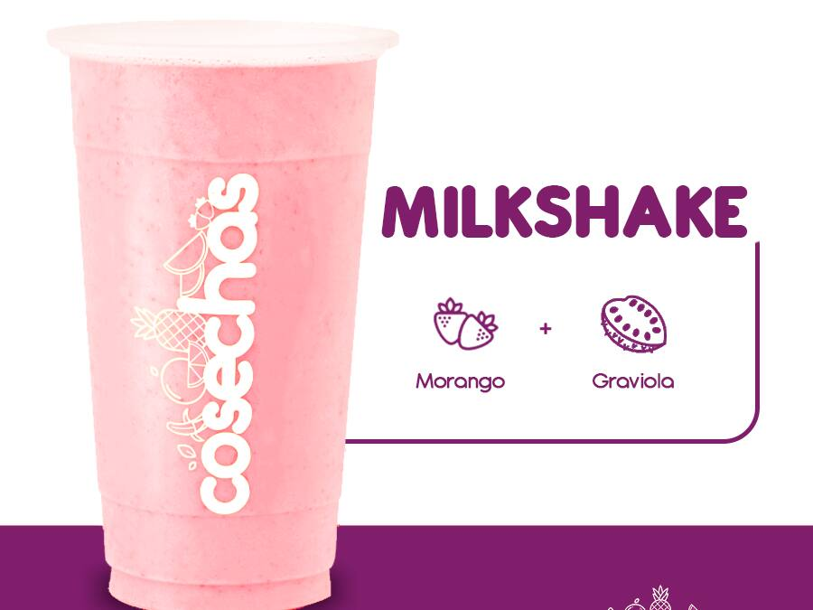 Milkshake de Morango + Graviola