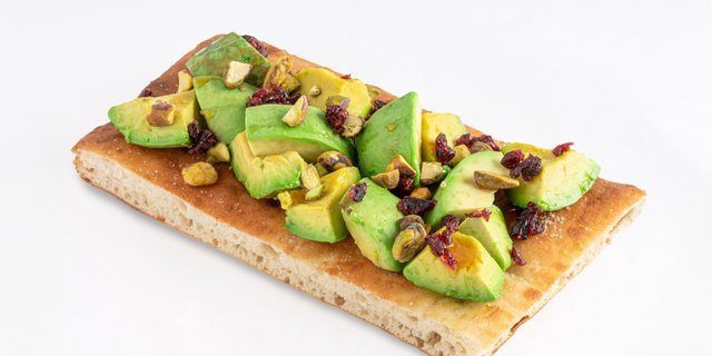 Individual Nuts, Berries and Avocado Toast