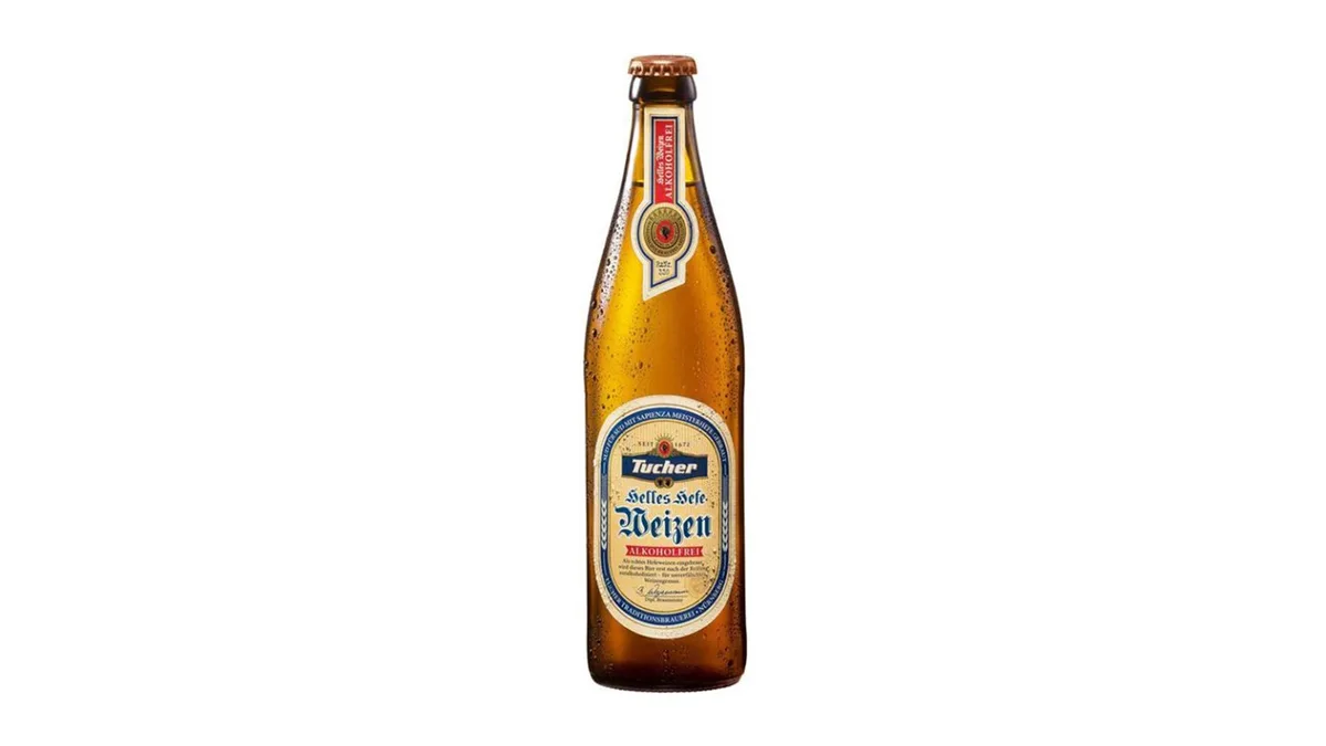 Tucher Helles Hefe Weizen Alkoholfrei 0,5 l