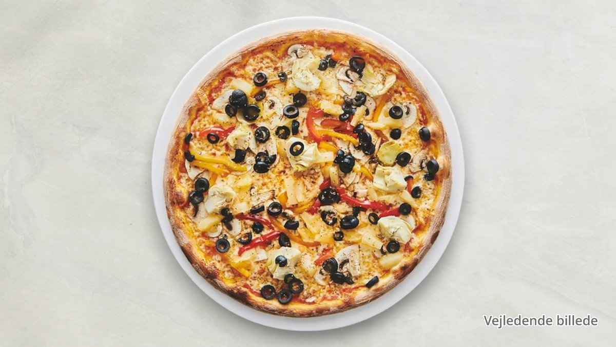 Vegetariana pizza (V)
