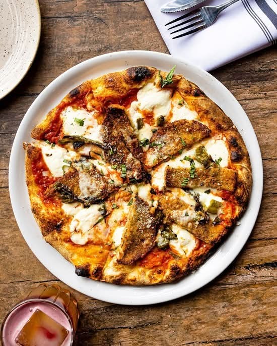 Eggplant Pizza