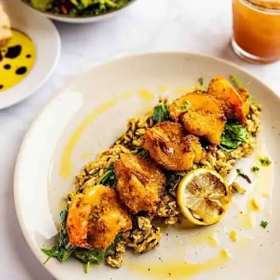Herb Baked Shrimp