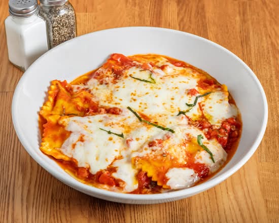 Ravioli con Mozzarella