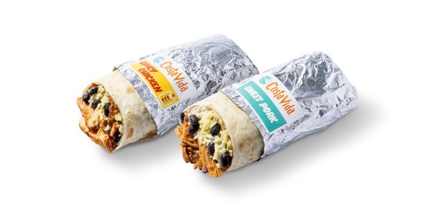Sweet Pork Handheld Burrito