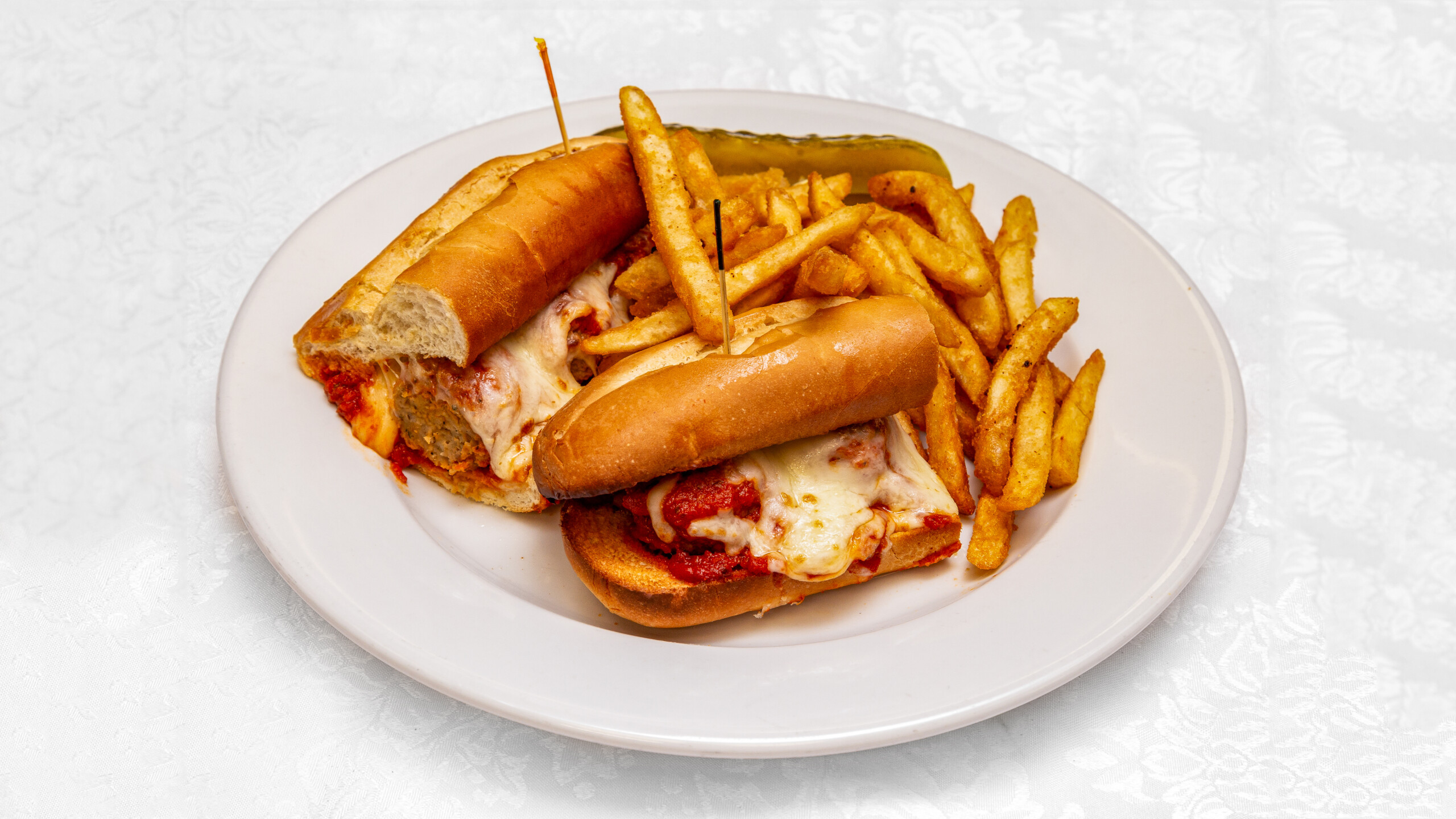 Meatball Parmesan Sub