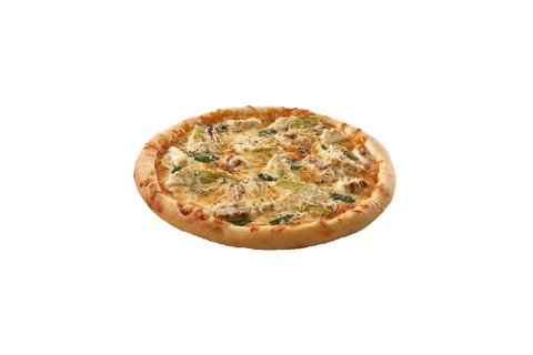 Gluten-Free Chicken Artichoke Pizza