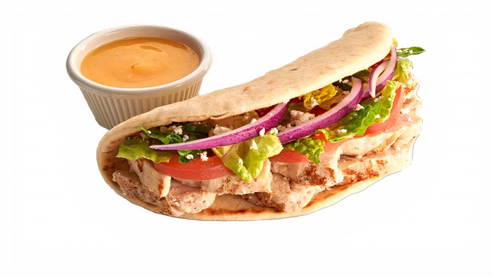 6" Chicken Pita Sandwich