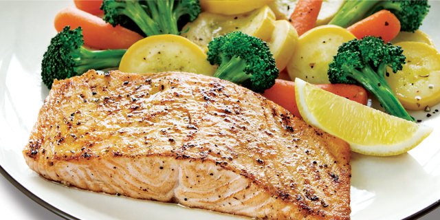 Lemon-Herb Grilled Salmon