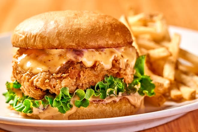 Chicken Fried Chicken Sandwich