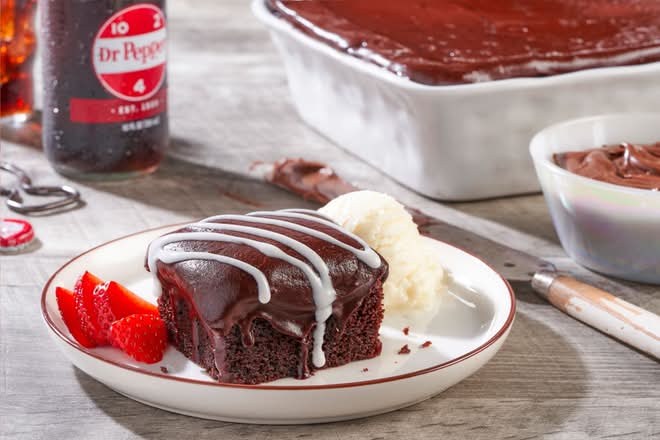 Dr Pepper Chocolate Cake