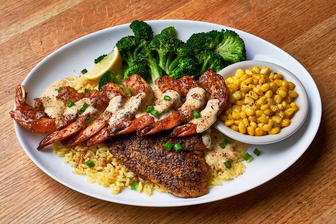 Grilled Cajun Duo