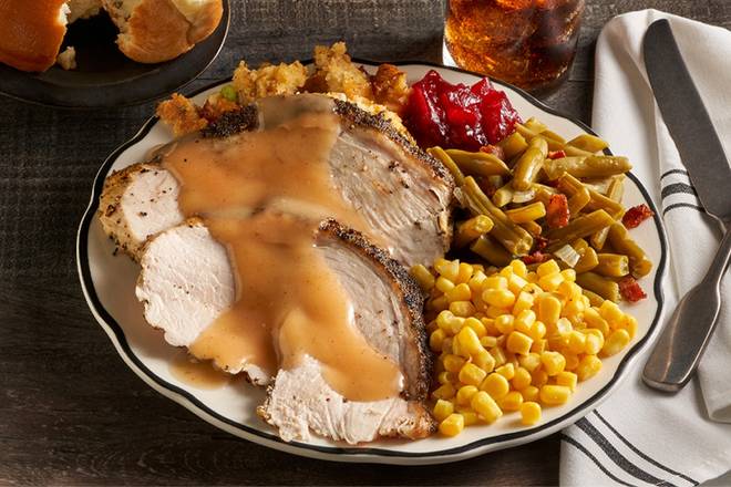 Roasted Turkey and Dressing