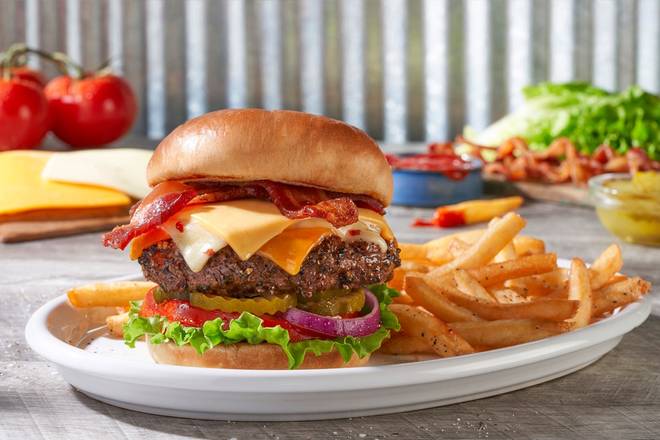 Triple Cheese Bacon Burger