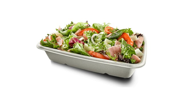 Ham and Provolone Sub In A Bowl