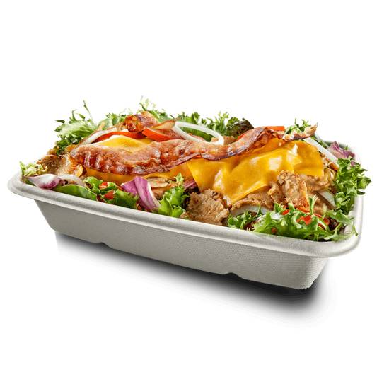 Chicken Bacon Cheddar Cheese Steak Bowl