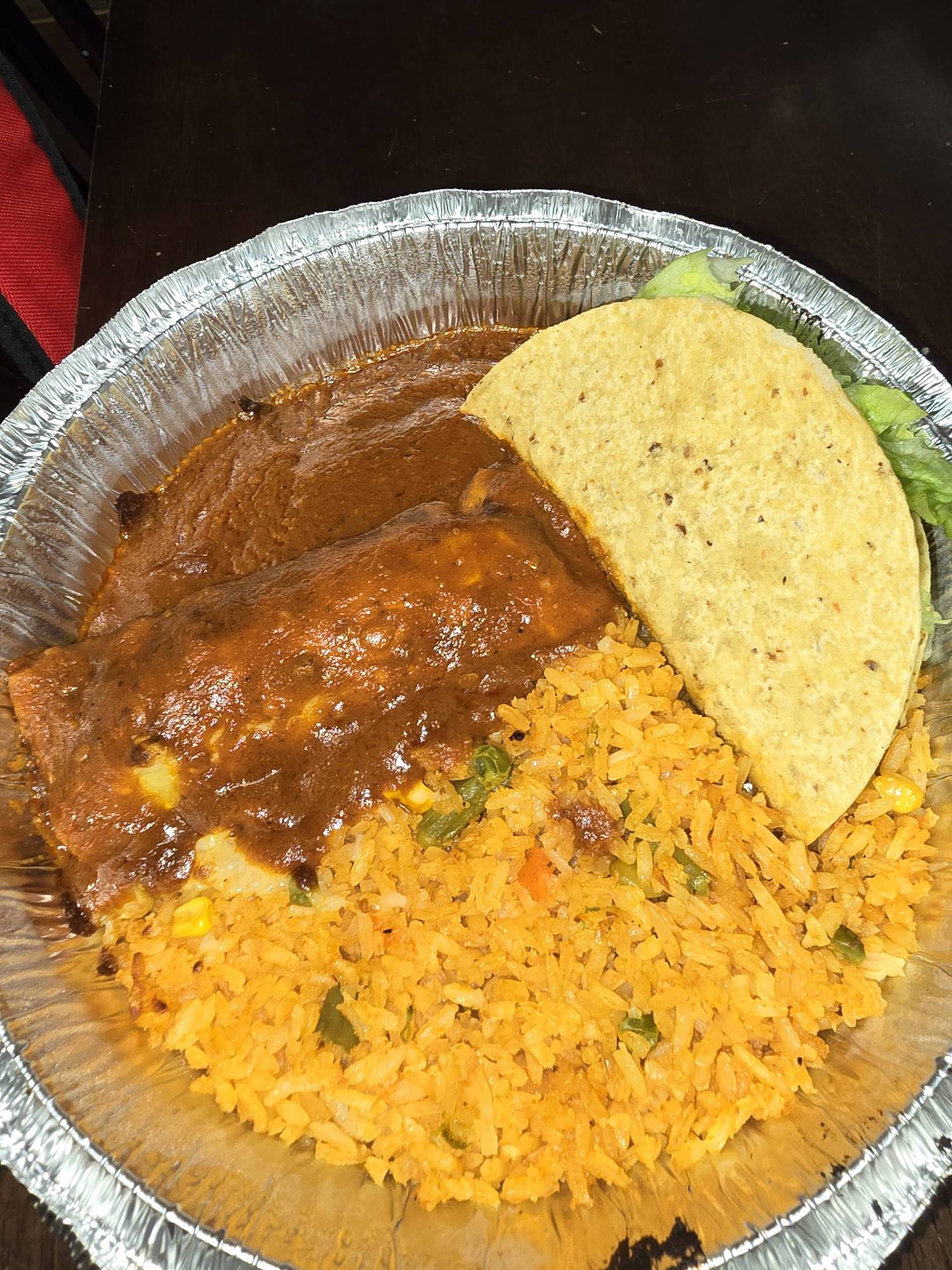 # 2. One Taco, One Enchilada and Rice