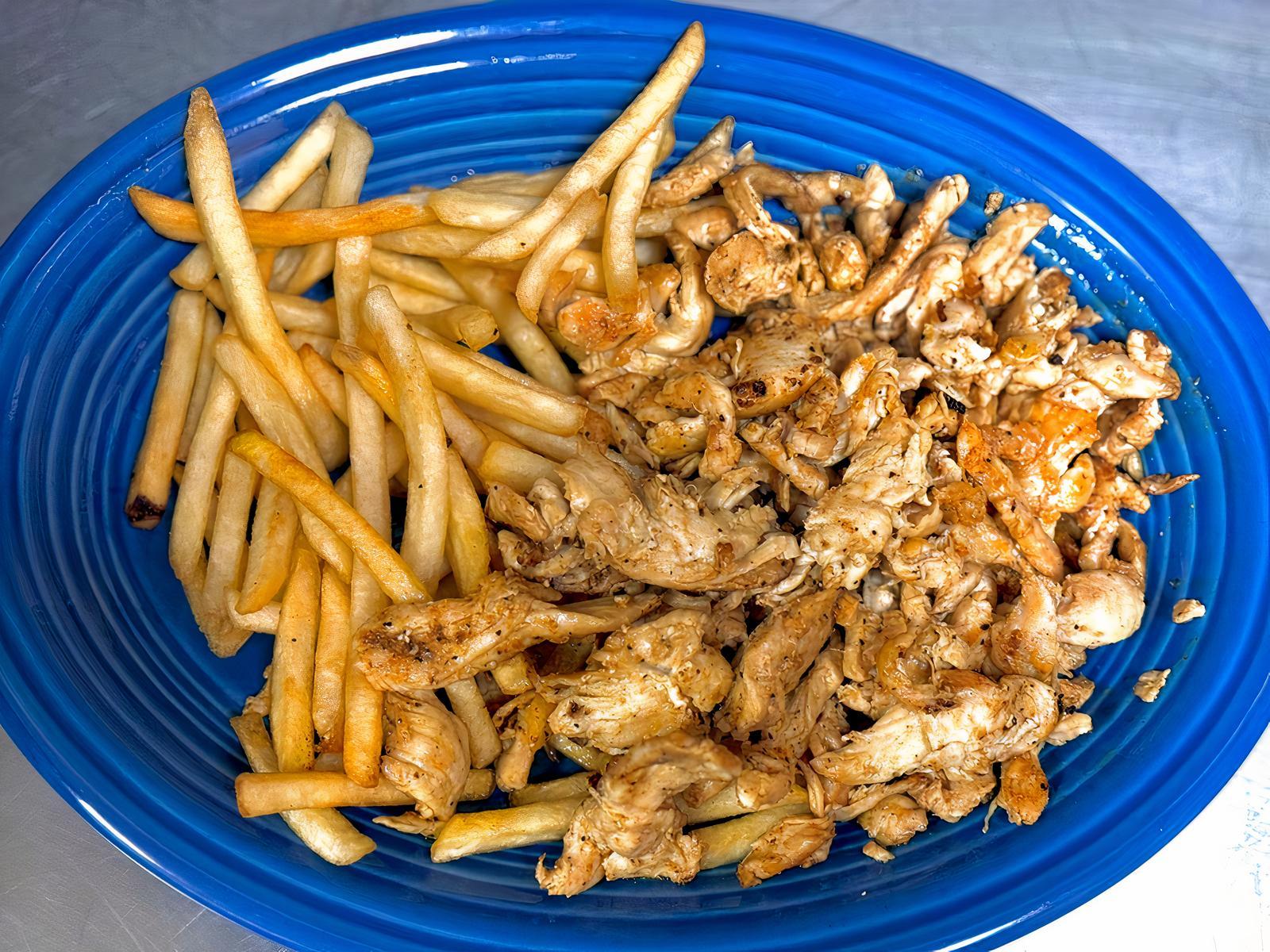 #8. Grilled Chicken and Fries