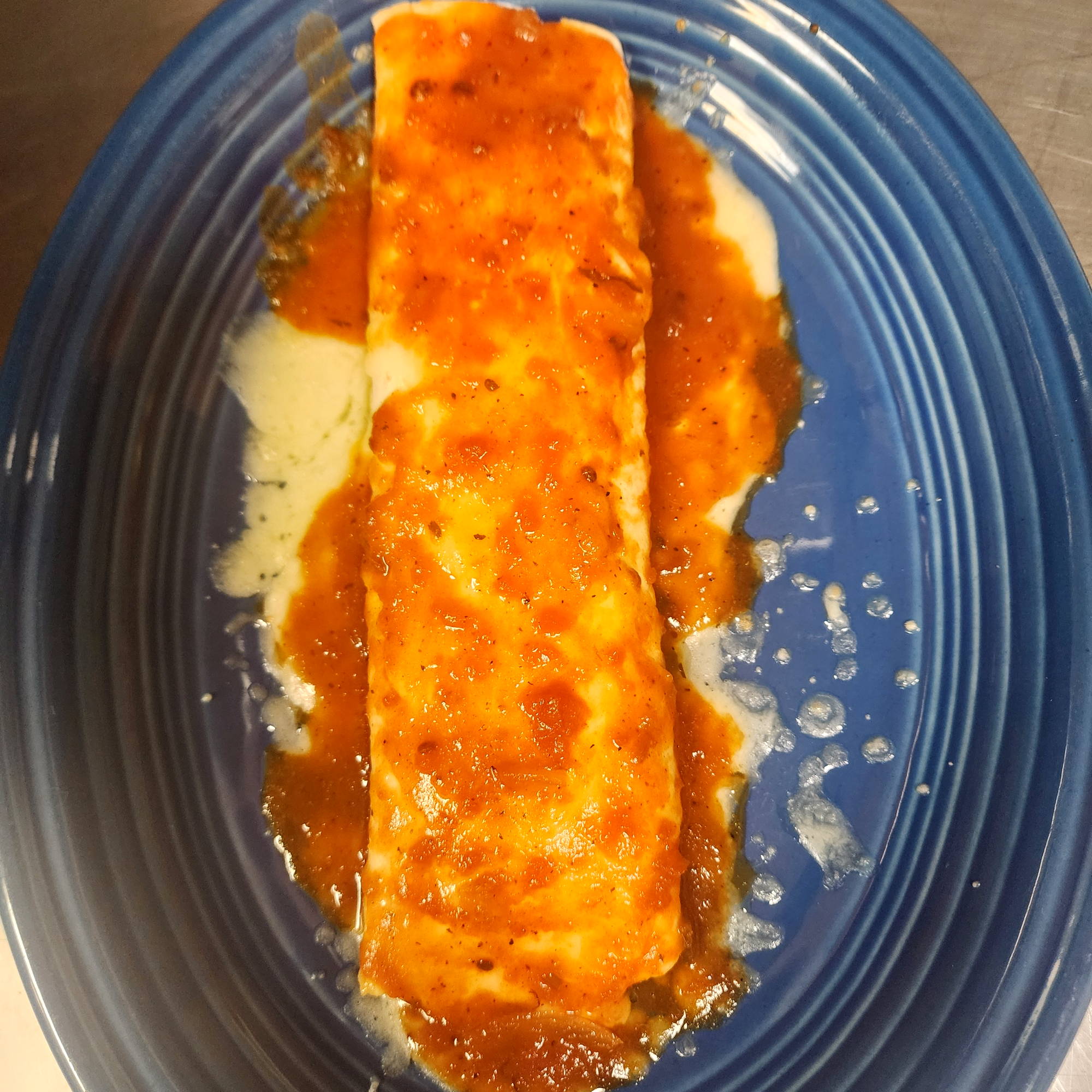Beef or Bean burrito