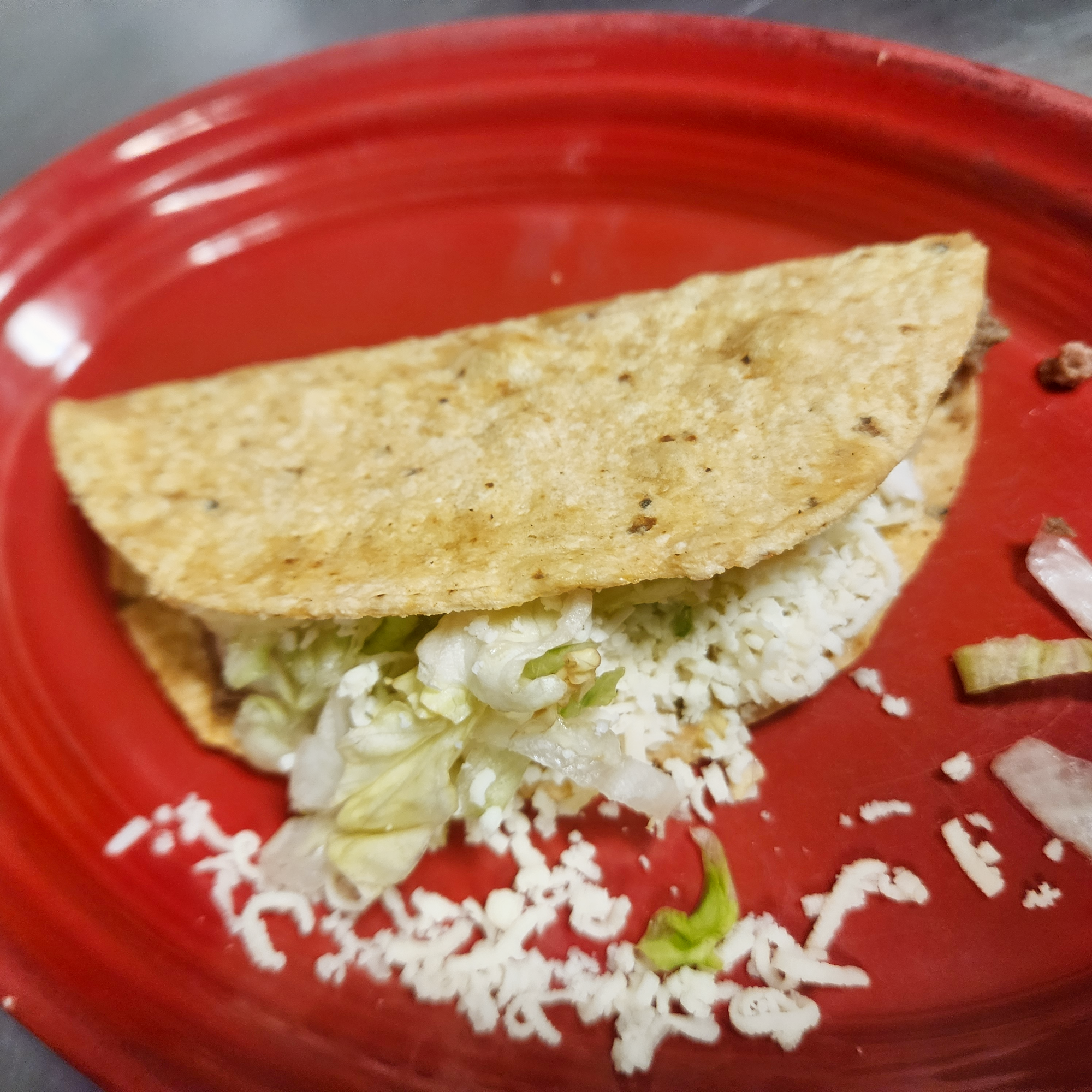 Beef taco