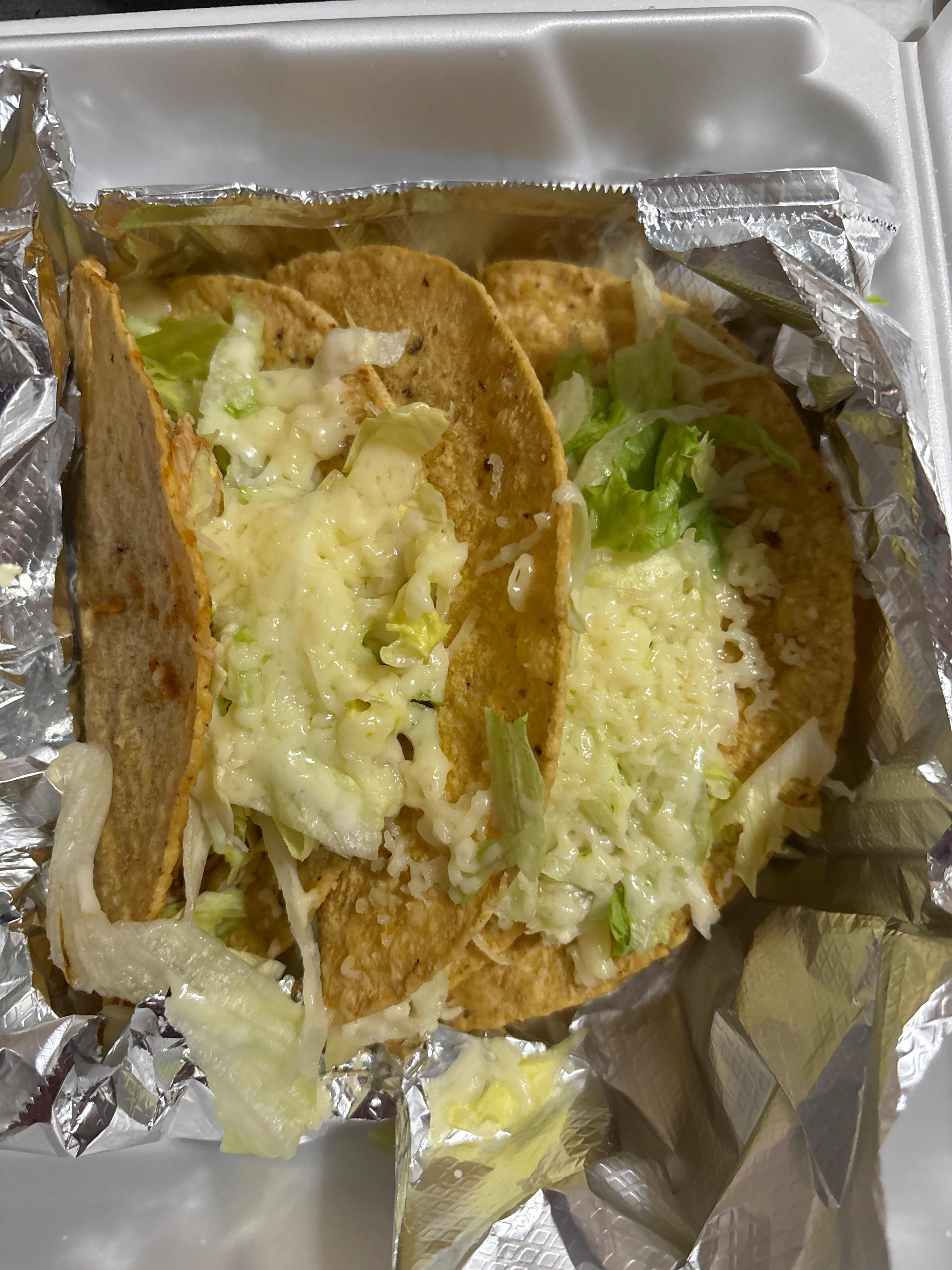 Chicken taco
