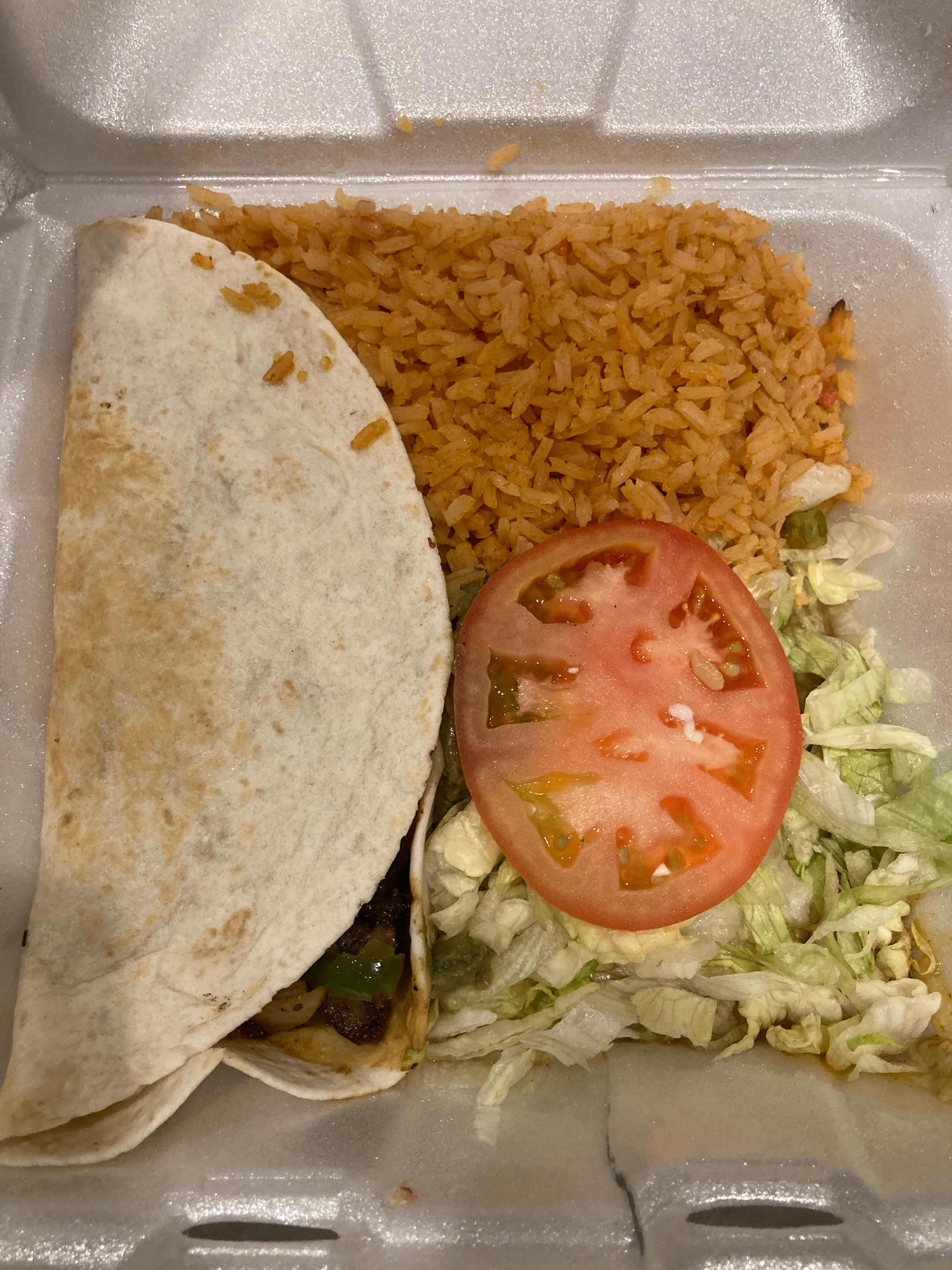 Quesadilla Rellena (Vegetarian Dish)
