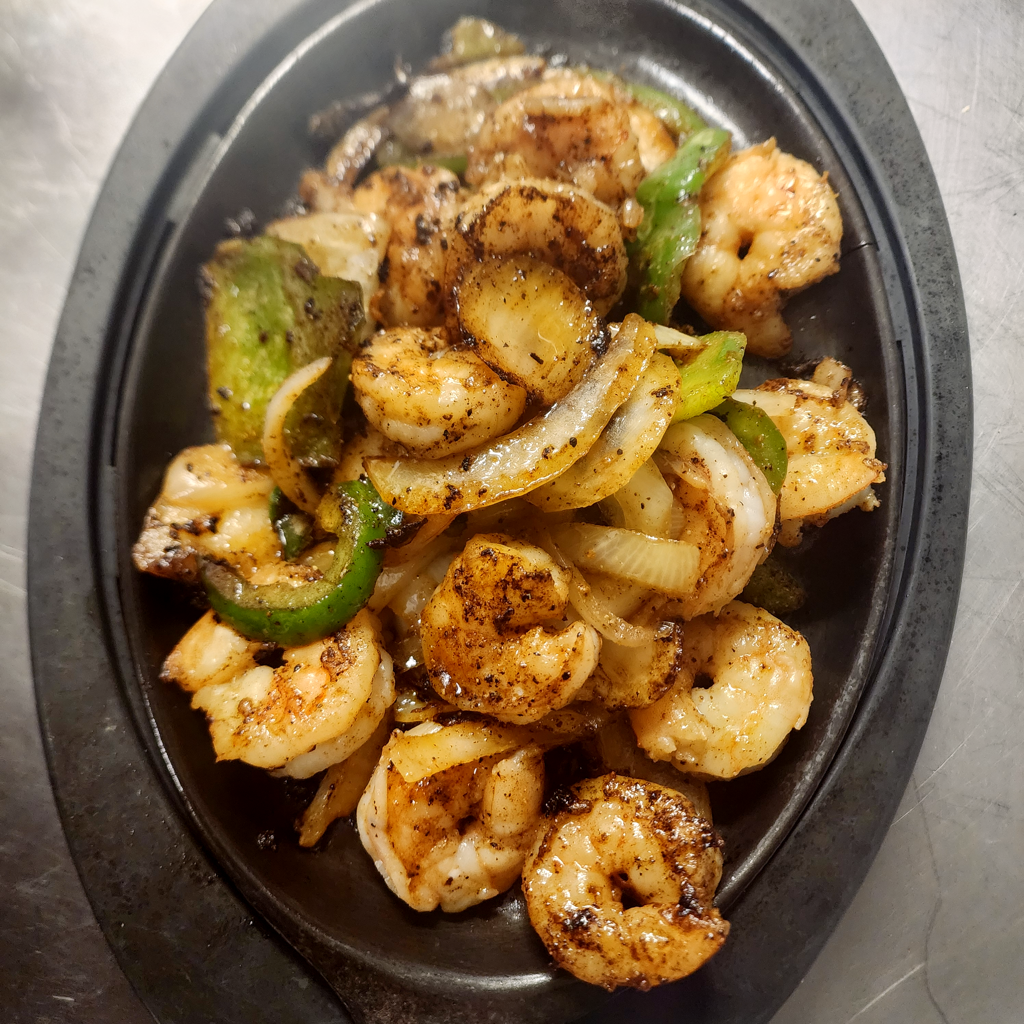 Shrimp Fajitas