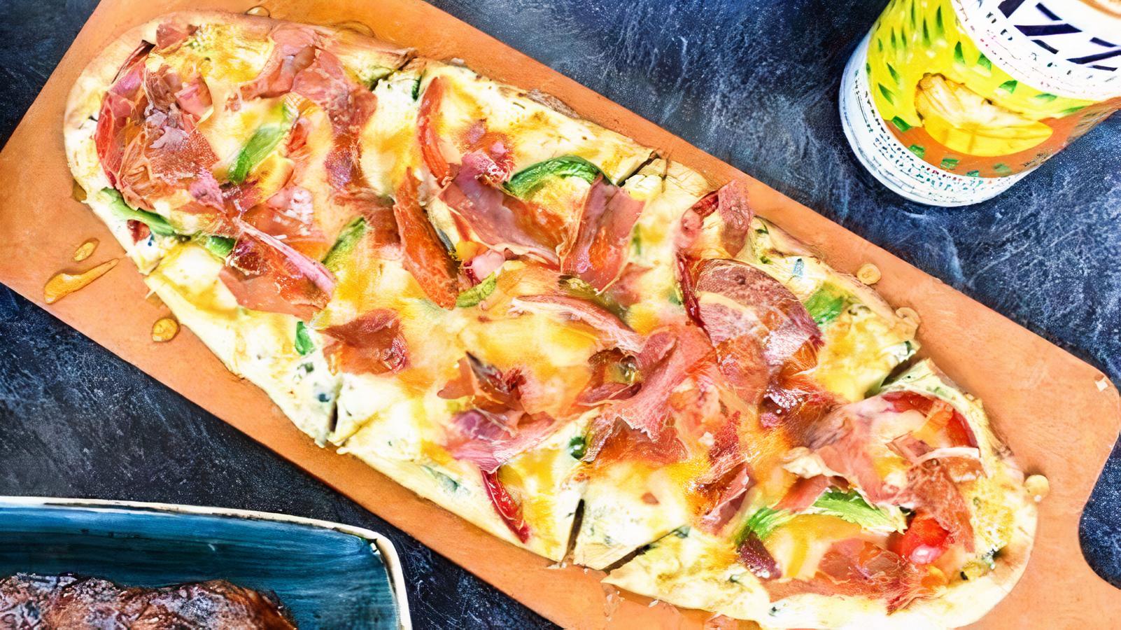 Honey and Crispy Prosciutto Flatbread