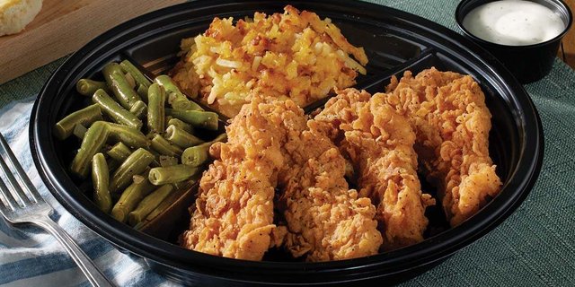 10 Individual Crispy Tender Dippers Meals