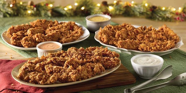 Crispy Tender Dippers Platter