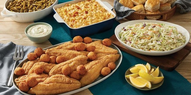 Fried Catfish Buffet w/ Three Sides
