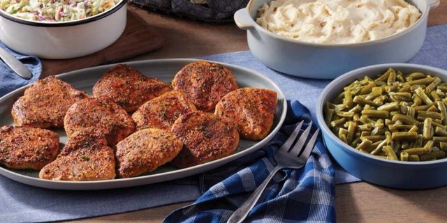 Smoky Southern Grilled Chicken Buffet w/ Three Sides