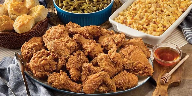 Southern Fried Chicken Buffet w/ Three Sides