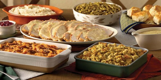Turkey and Dressing Buffet w/ Three Sides