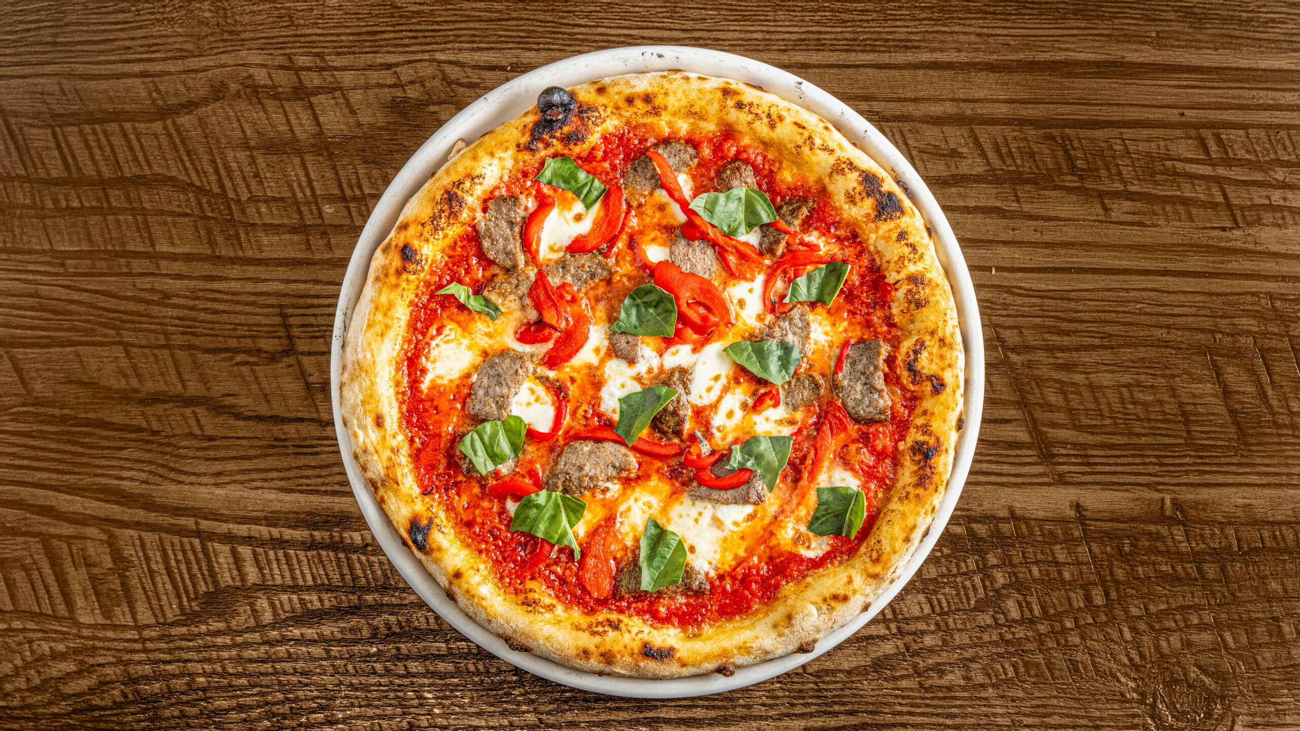 Meatball Hero Pizza