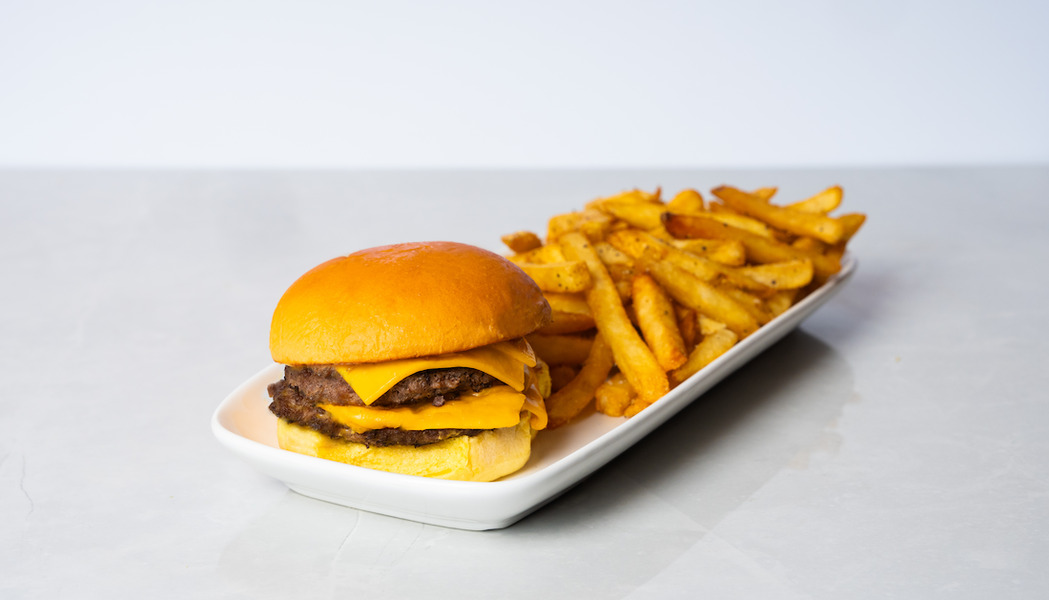 American Double Cheeseburger