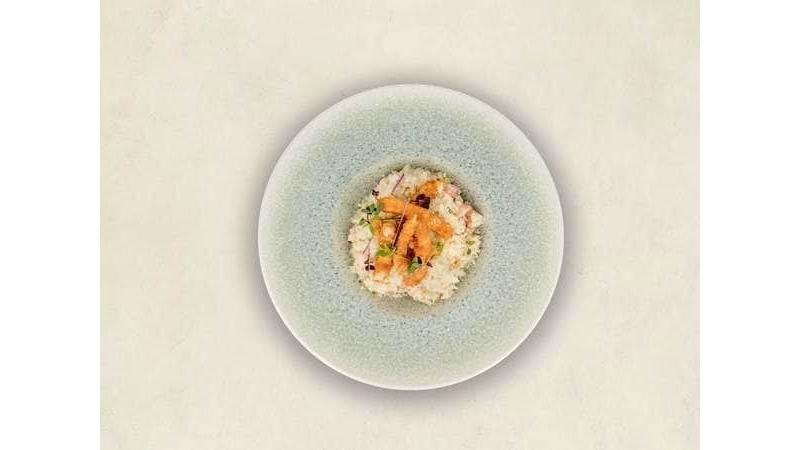 Risotto din orez arborio cu calamari