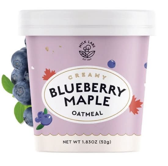 Mylk labs oatmeal Blueberry Maple