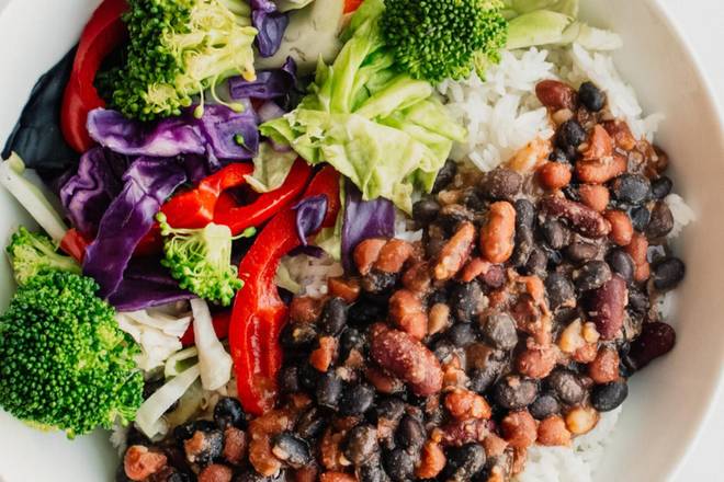 Bean and Veggie Bowl