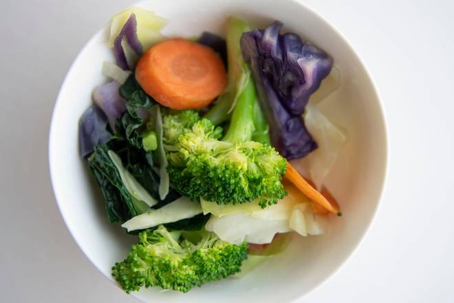 Side Of Steamed Mixed Veggie and Herbs