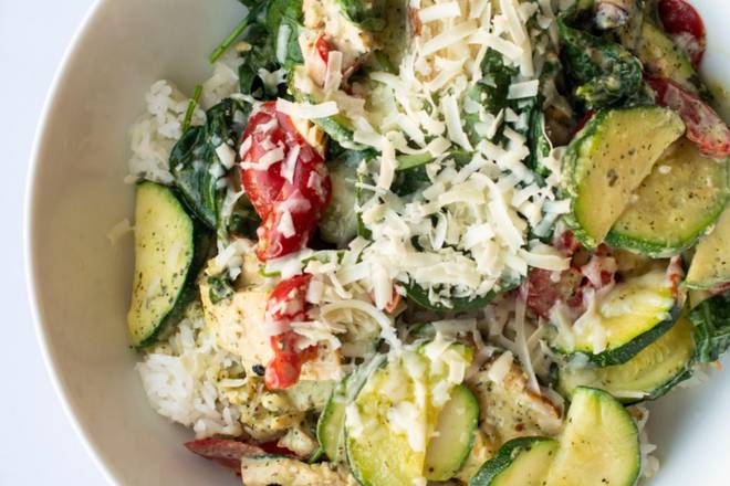 Vegetarian Pesto Bowl