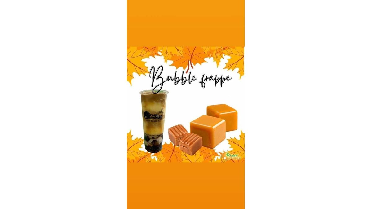 Bubble coffee / frappe