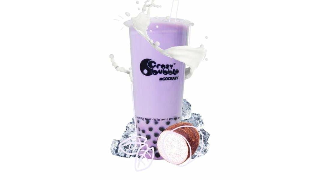 Taro cocos latte