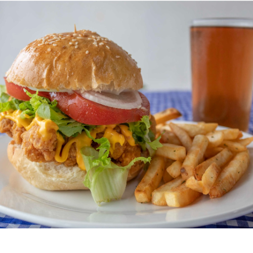 Combo de Hamburguesa de Pollo Crispy