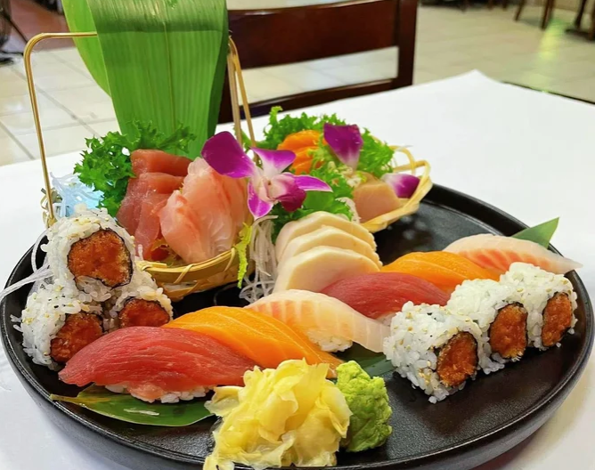 10. Sushi and Sashimi Combo