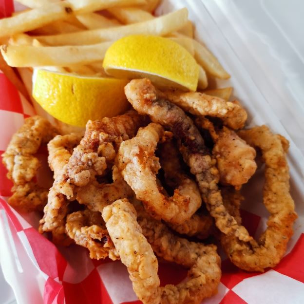 Fried Calamari Basket (12)