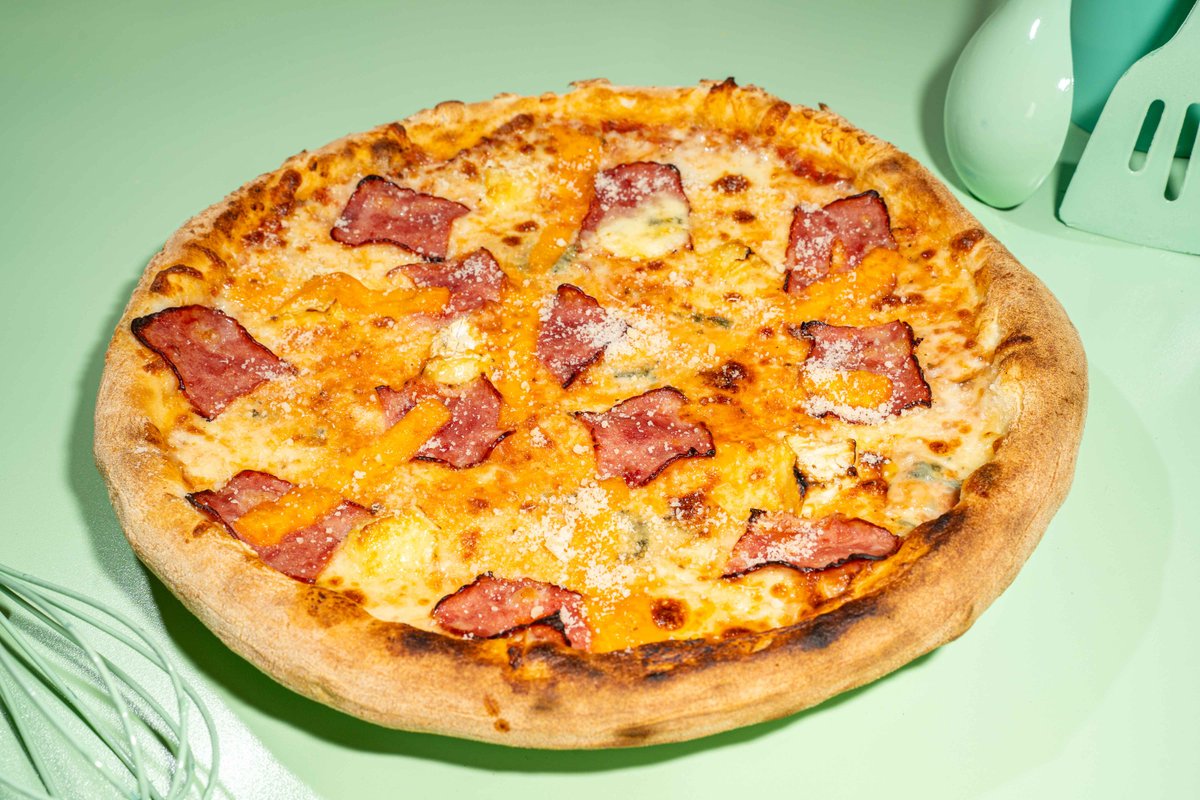 Pizza Formaggi e Bacon single