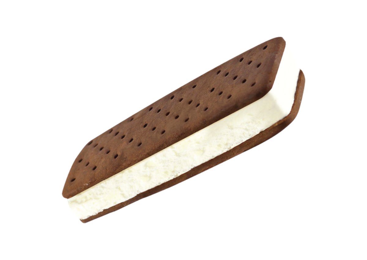 Sandwich Vanilla-Chocolate Ice Cream