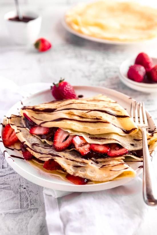Strawberry Nutella Crepe