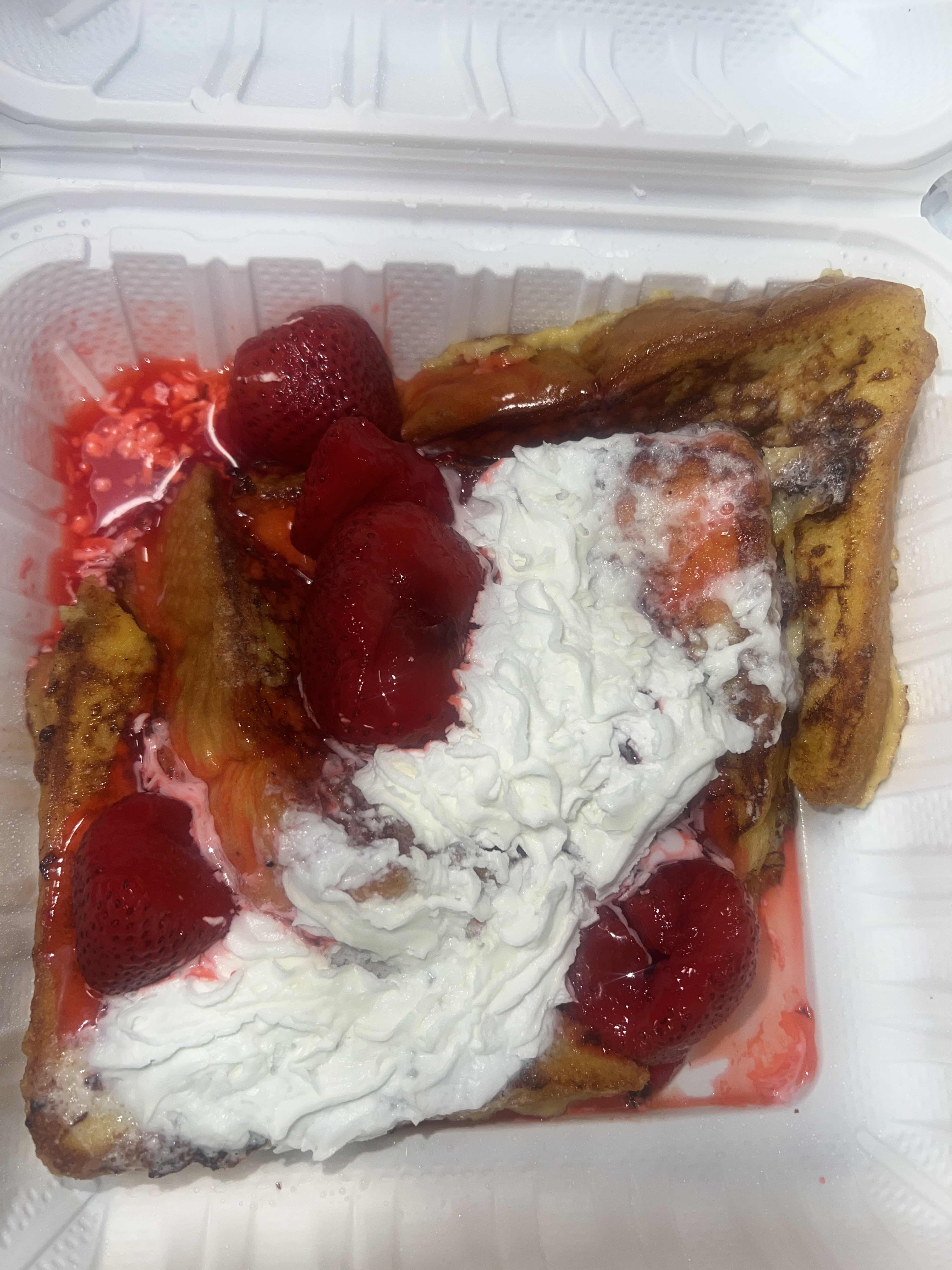 French Toast and Strawberries