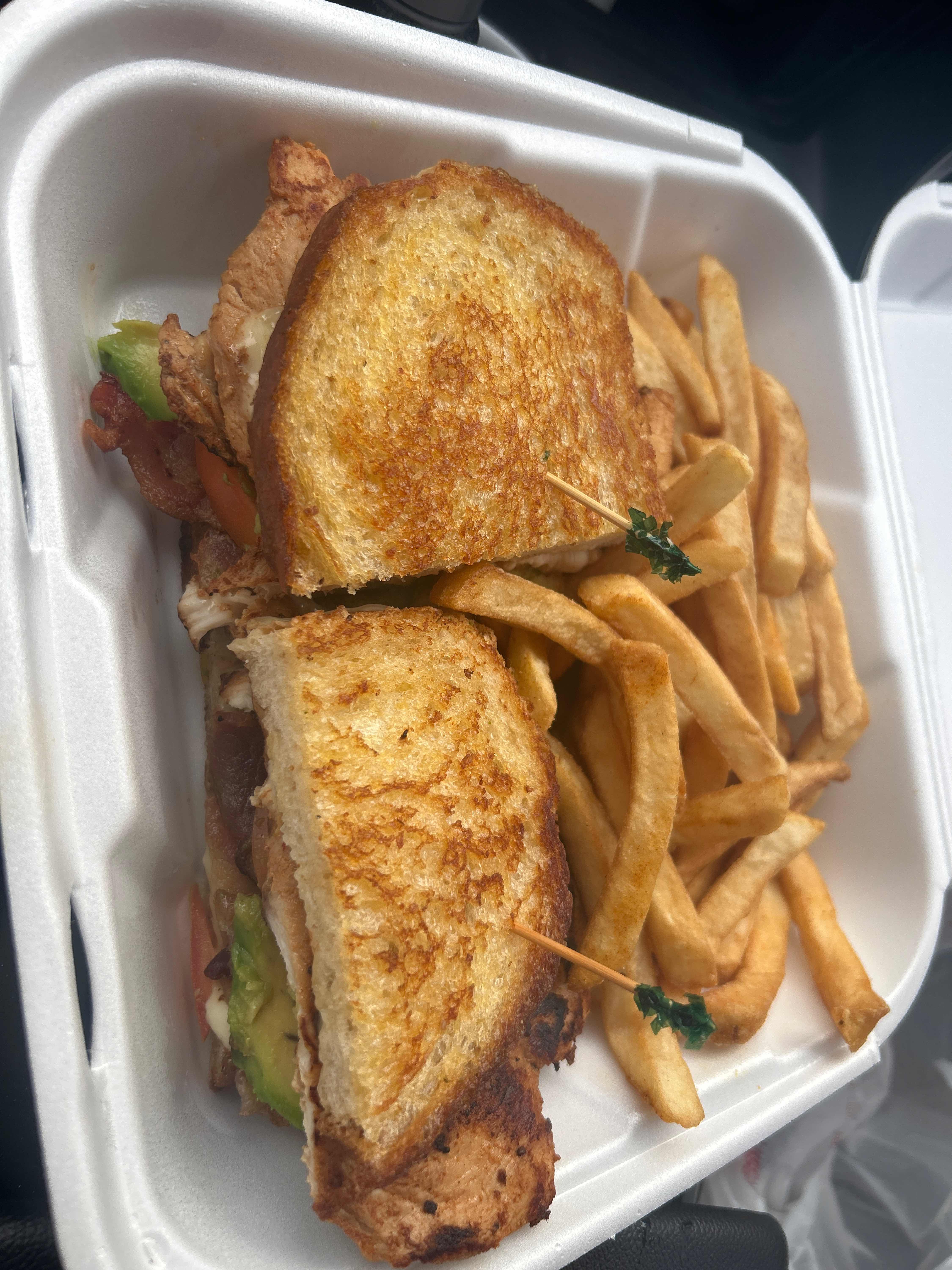 Grilled Chicken and Avocado
